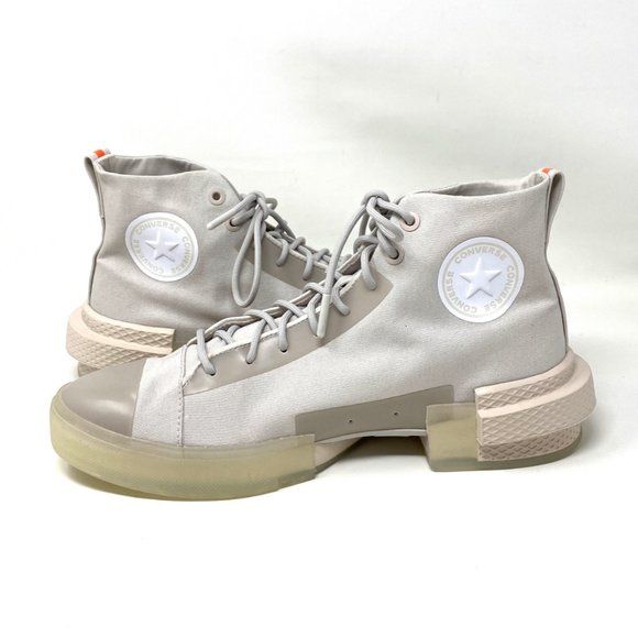 Converse Men Size 11 168563C CT ALL STAR DISRUPT Pale Putty White Canvas Sneake - Picture 4 of 8